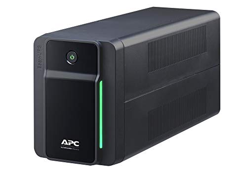 APC Easy UPS BVX - BVX700LI-GR - Sistema de Alimentación Ininterrumpida SAI 700 VA, Batería de Respaldo con Tomas Schuko y protección contra subidas de tensión, AVR, Indicadores LED