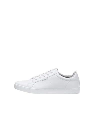 JACK & JONES Jfwtrent PU 19 Noos, Zapatillas Hombre, Blanco (Bright White Bright White), 42 EU