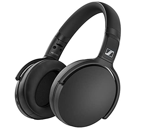 Sennheiser Auricular HD 350BT Wireless Plegable, Alrededor de la oreja, Negro