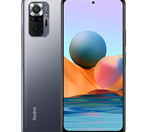 Xiaomi Redmi Note 10 Pro Smartphone 8GB 128GB Teléfono, 6.67" AMOLED Dot Display, Qualcomm® Snapdragon™ 732G Versión Global(Grey)