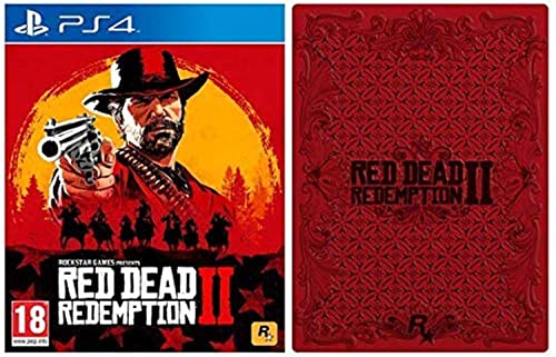 Red Dead Redemption 2 with Collectible SteelBook (Exclusive to Amazon.co.uk) - PlayStation 4 [Importación inglesa]