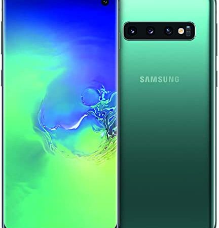 Samsung S10 Galaxy Smartphone 128 GB Verde – exclusivo para el mercado europeo (versión internacional) – (Reacondicionado)