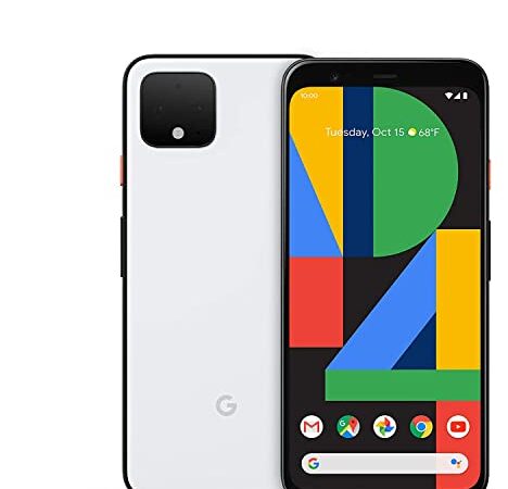 Google Pixel 4 - Smartphone (64 GB, 6 GB, RAM, Dual SIM, Color Blanco