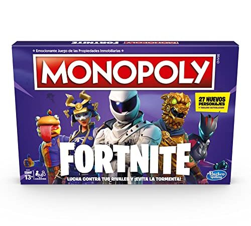 Monopoly Fortnite-Juego de Mesa, Color (Hasbro E6603546)