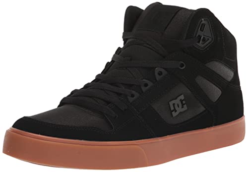 DC Shoes Pure, Zapatillas Hombre, Black/Gum, 47 EU