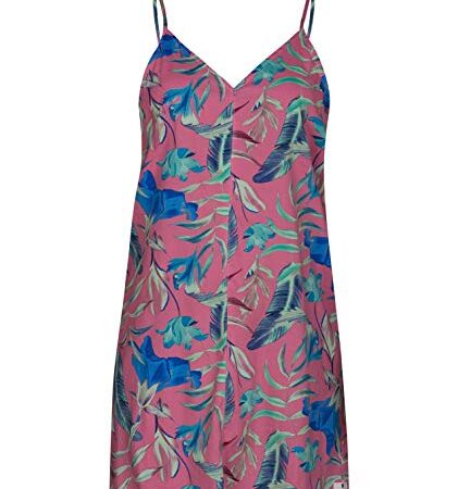 Hurley W Floral Tank Dress Vestidos, Mujer, Pink Gaze, L