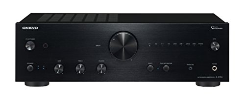 Onkyo A-9150-B - Amplificador de Audio (con Estero Integrado, 2 Canales, 75 W por Canal) Color Negro