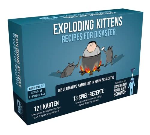 Exploding Kittens Recipes for Disaster