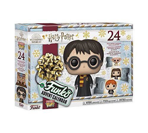 Funko Advent Calendar: Harry Potter 2021 - 24 Días de Sorpresas - Minifigura de Vinilo Coleccionables - Caja Misteriosa - Idea de Regalo - Holiday Xmas para Chicas y Chicos- Mercancia Oficial