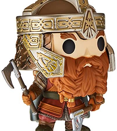 Funko POP! Vinyl: LOTR/Hobbit: Gimli Lord Of The Rings, Multi - Figuras Miniaturas Coleccionables Para Exhibición - Idea De Regalo - Mercancía Oficial - Juguetes Para Niños Y Adultos - Fans De Movies