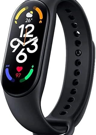 Mi Smart Band 7 - Pulsera de Actividad, Resistente al Agua 5 ATM, Monitorización de Frecuencia, Pantalla AMOLED, 180mAh, 12 Modos de Entrenamiento