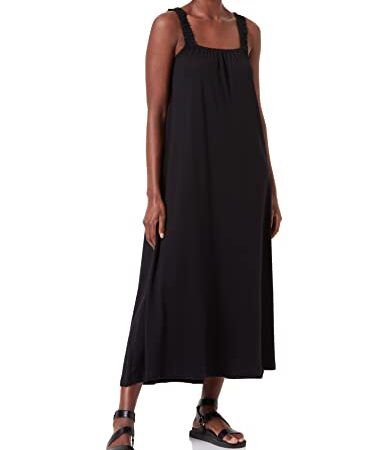 Only Onlmay-Vestido Mixto S/L Jrs Noos, Negro, Mujer