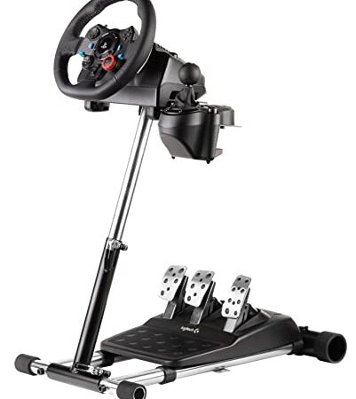 Soporte para Volante de Carreras Wheel Stand Pro Compatible con Logitech G29/G920/G25/G27 – Deluxe V2